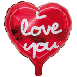 Folieballon I Love You Hjerte