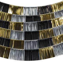 Fotobaggrund Guirlande med Frynser