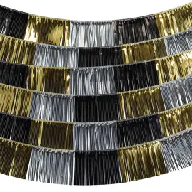 Fotobaggrund Guirlande med Frynser