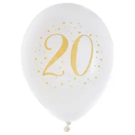 20 &Aring;r Balloner Stjerner