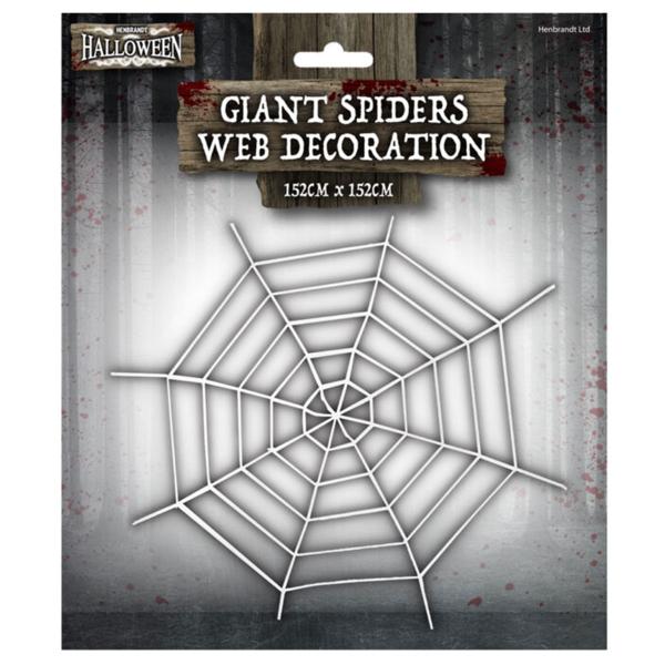 Kæmpe Edderkoppespind Halloweendekoration