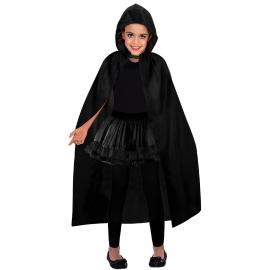 Sort Cape med Hætte Børn