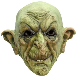 Held&aelig;kkende Gr&oslash;n Heksemaske