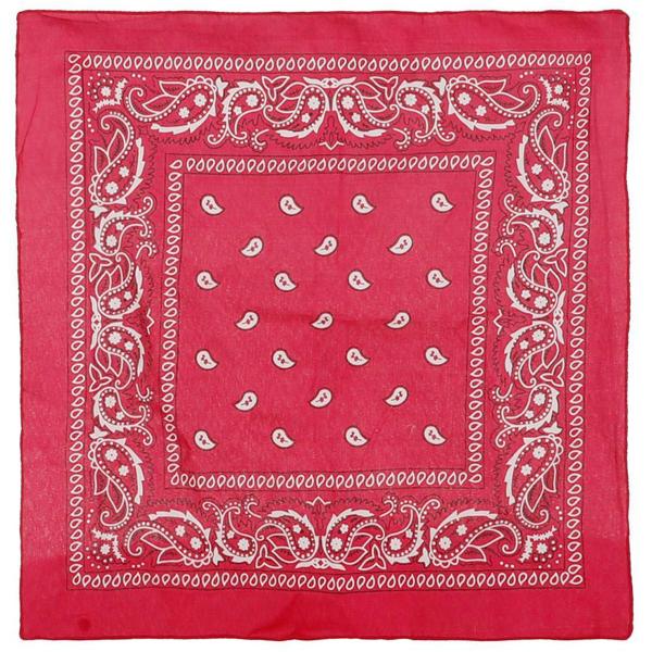 Lyserød Cowboy Bandana