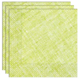 Komposterbare Servietter Limegrønne Solid Color