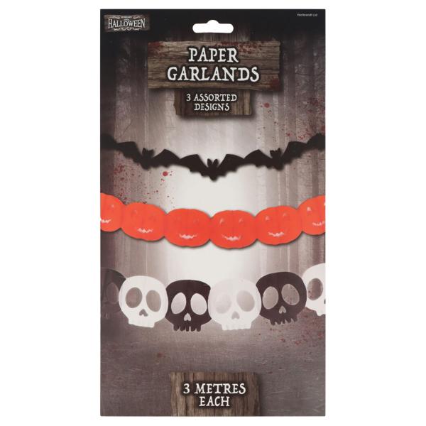 Halloween Guirlande 3-pak