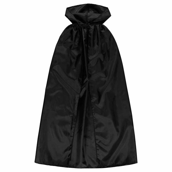 Sort Cape med Hætte Børn