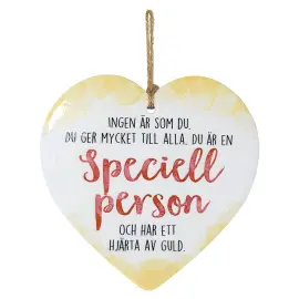 Speciell Person Keramisk Hjerte