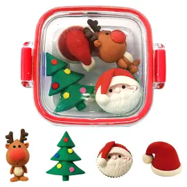 Viskelæder Julemotiv