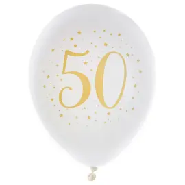 50 &Aring;r Balloner Stjerner