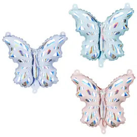 Sommerfugl Folieballon 3-pak