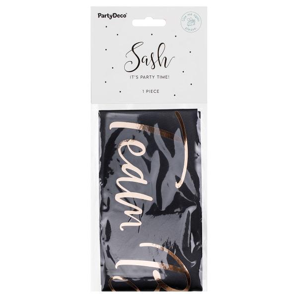 Team Bride Ordensbånd Sort