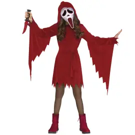 Sp&oslash;gelse Glitrende Kostume R&oslash;d B&oslash;rn