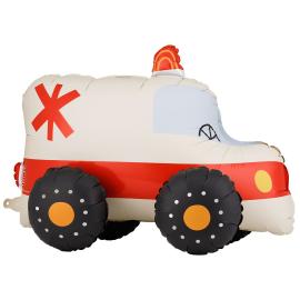 Folieballon Ambulance St&aring;ende 68 x 48 cm