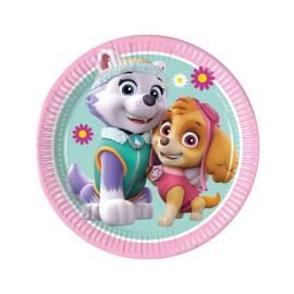 Paw Patrol Skye & Everest Tallerkener Små