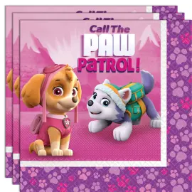 Paw Patrol Servietter Pink