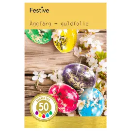 &AElig;ggefarver og Guldfolie