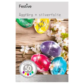 &AElig;ggefarver og S&oslash;lvfolie