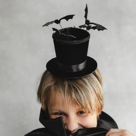 Hårbøjle med Høj Hat & Flagermus