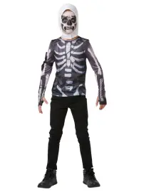 Fortnite Skull Trooper Sweater og Hætte Børn