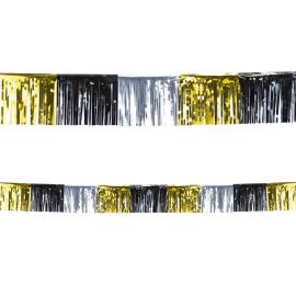 Guirlande med Frynser Metallic 6 m