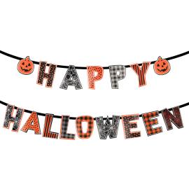 Bogstavguirlande Happy Halloween