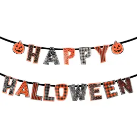 Bogstavguirlande Happy Halloween