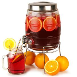 Drinkdispenser Spand med Stativ
