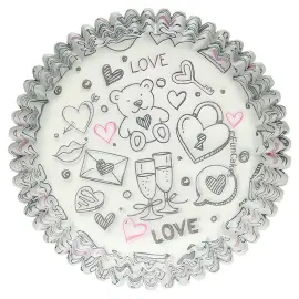 Muffinforme Love Doodle