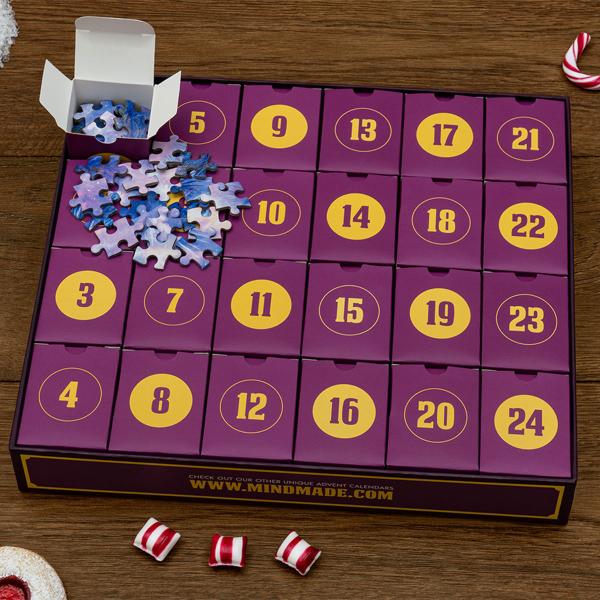 Adventskalender Puslespil Stille Nat