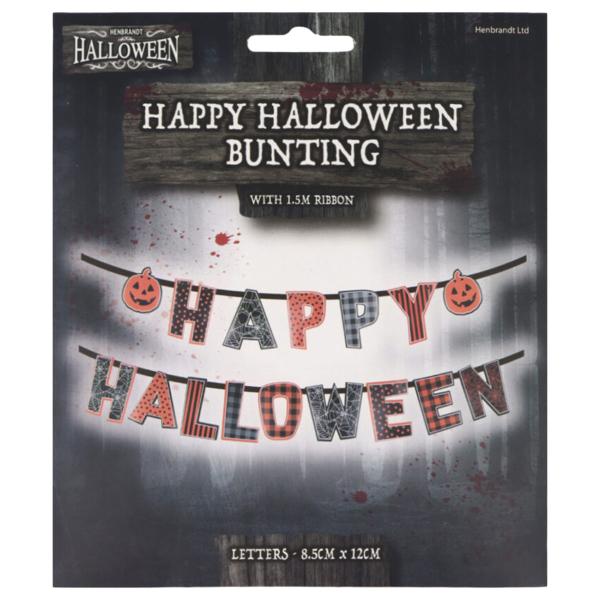 Bogstavguirlande Happy Halloween