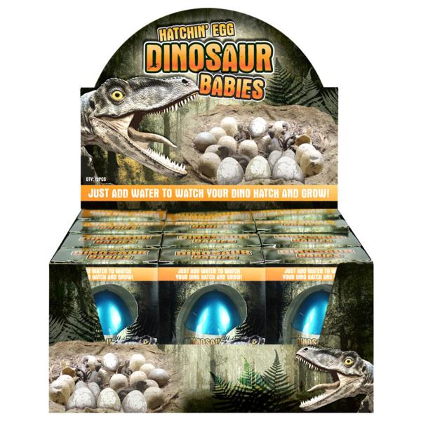 Æg med Voksende Dinosaur 6 cm