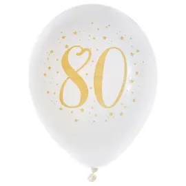 80 &Aring;r Balloner Stjerner