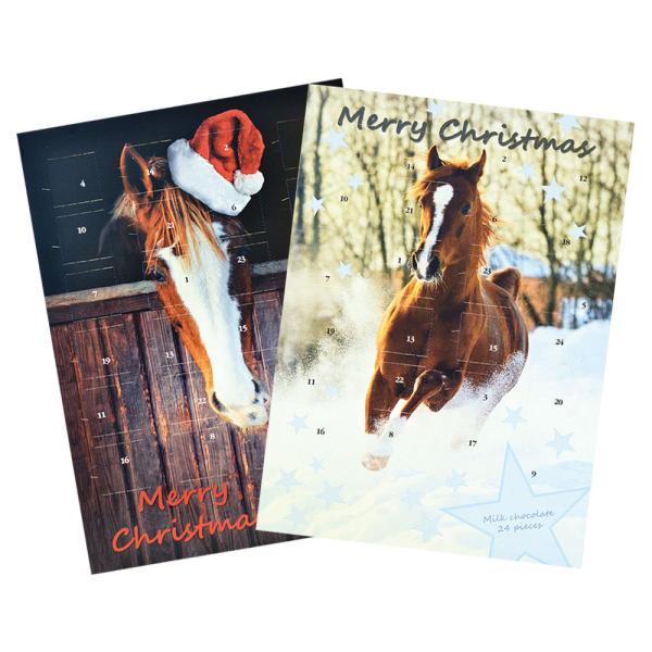 Julekalender Chokolade Hest