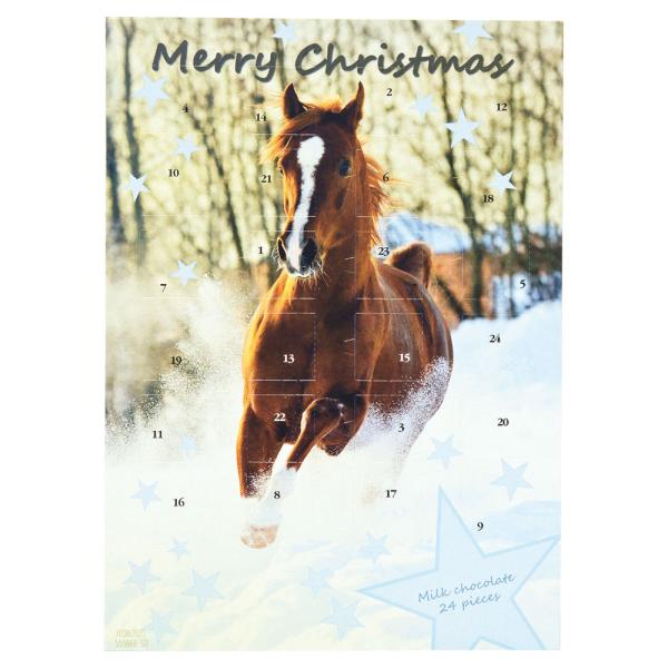 Julekalender Chokolade Hest