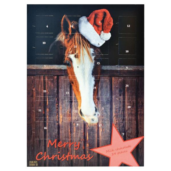 Julekalender Chokolade Hest