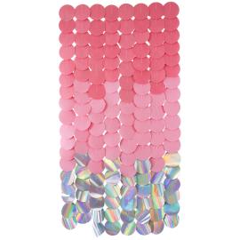 Party Backdrop Lyser&oslash;d/Iriserende 170x80 cm