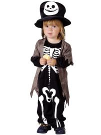 Gr&ouml;ng&ouml;ling Skelet B&oslash;rnekostume