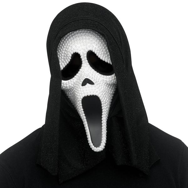 Spøgelsesmaske med Perler