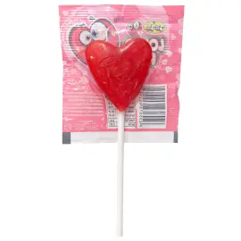 Slikkepind Hjerte Jordb&aelig;r 14 g