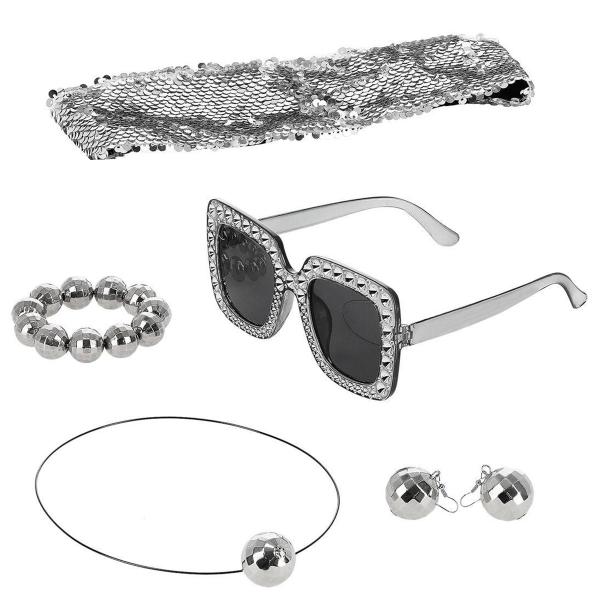 Smykkesæt Diskokugle 70'er