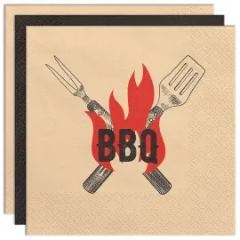 BBQ Papirservietter 20-pak
