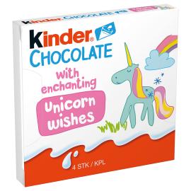Kinder Chokolade 50g 4-pak