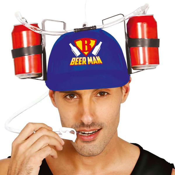 Drikkehjelm Beer Man
