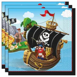 Pirate Island Servietter