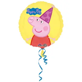 Peppa Pig Folieballon Gul XL