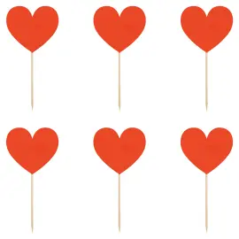 R&oslash;de Hjerter Party Picks