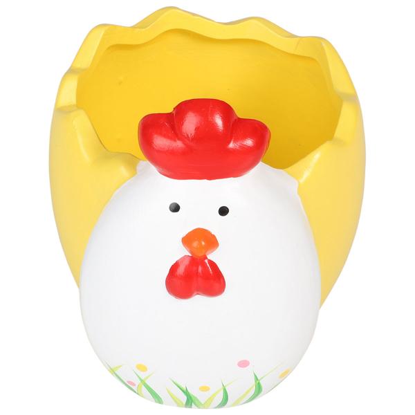 Krukke Påskekylling 9x7 cm