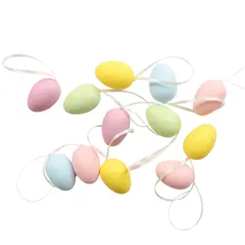 H&aelig;ngende P&aring;ske&aelig;g Flerfarvet 12-pak