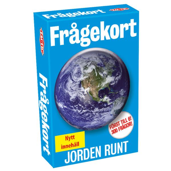 Frågekort Jorden Runt Spil